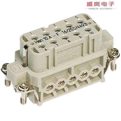 原装正品09200102812[INSERT FEMALE 10POS+1GND SCREW]