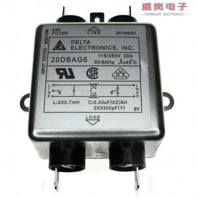 原装正品20DBAG5[LINE FILTER 115/250VAC 20A CHASS]