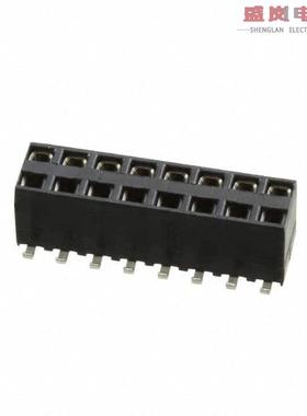 原装正品969973-8[CONN RCPT 16POS 0.1 GOLD SMD]