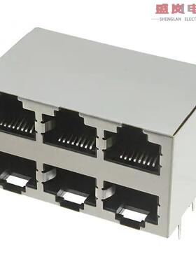 原装正品5569256-1[CONN MOD JACK 8P8C R/A SHIELDED]