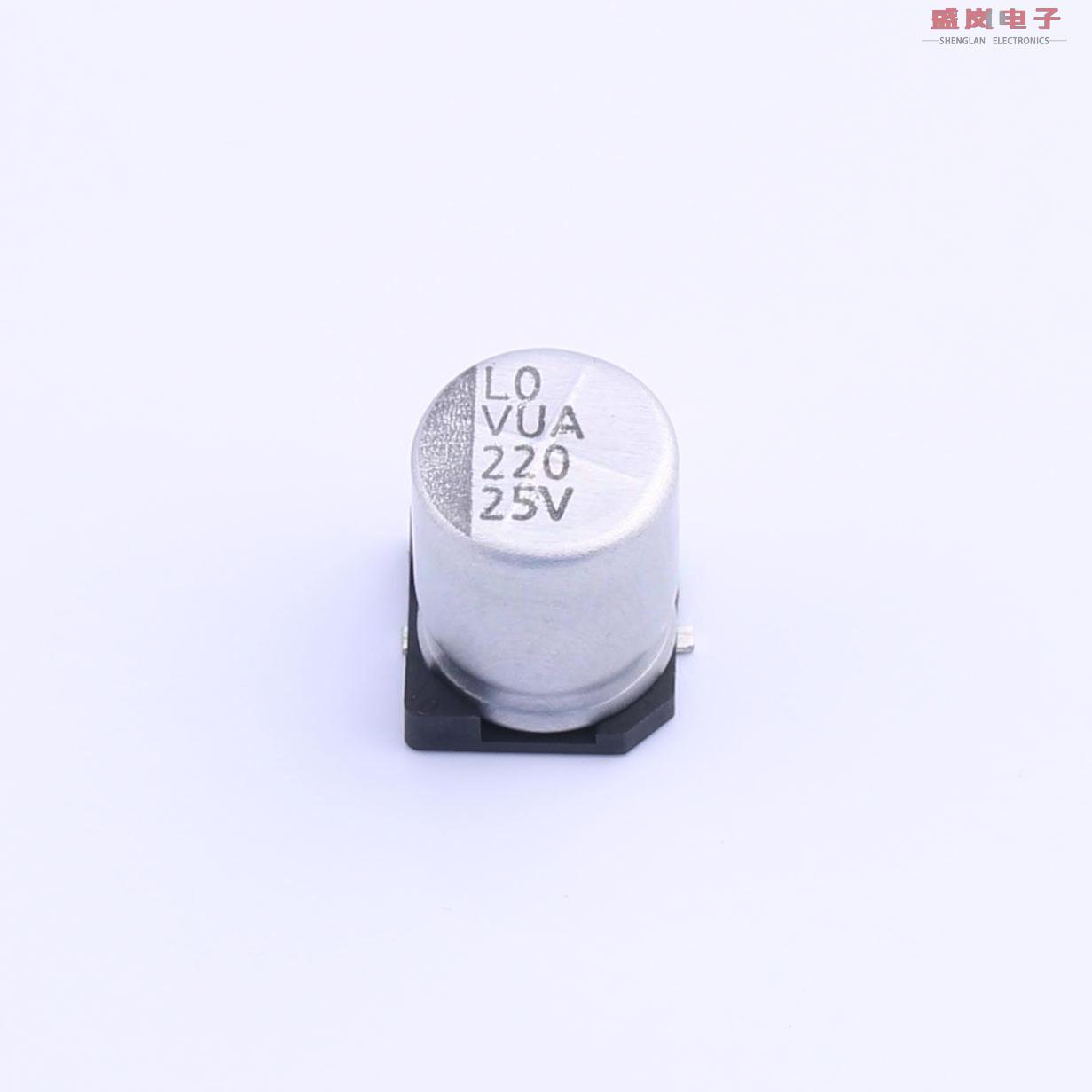 原装正品VUA221M1ETR-0810[贴片铝电解电容 20% - 25V