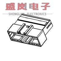 CONN RCPT 原装 22POS 936154 HSG 正品