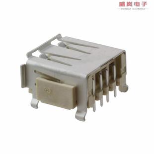 原装正品1674459-4[CONN RCPT USB2.0 TYPEA 4POS R/A]