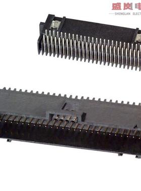 原装正品104069-2[CONN HEADER R/A 50POS 1.27MM]