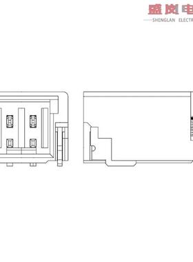 原装正品202396-0207[集管和线壳 1mm PicoClasp SMT S