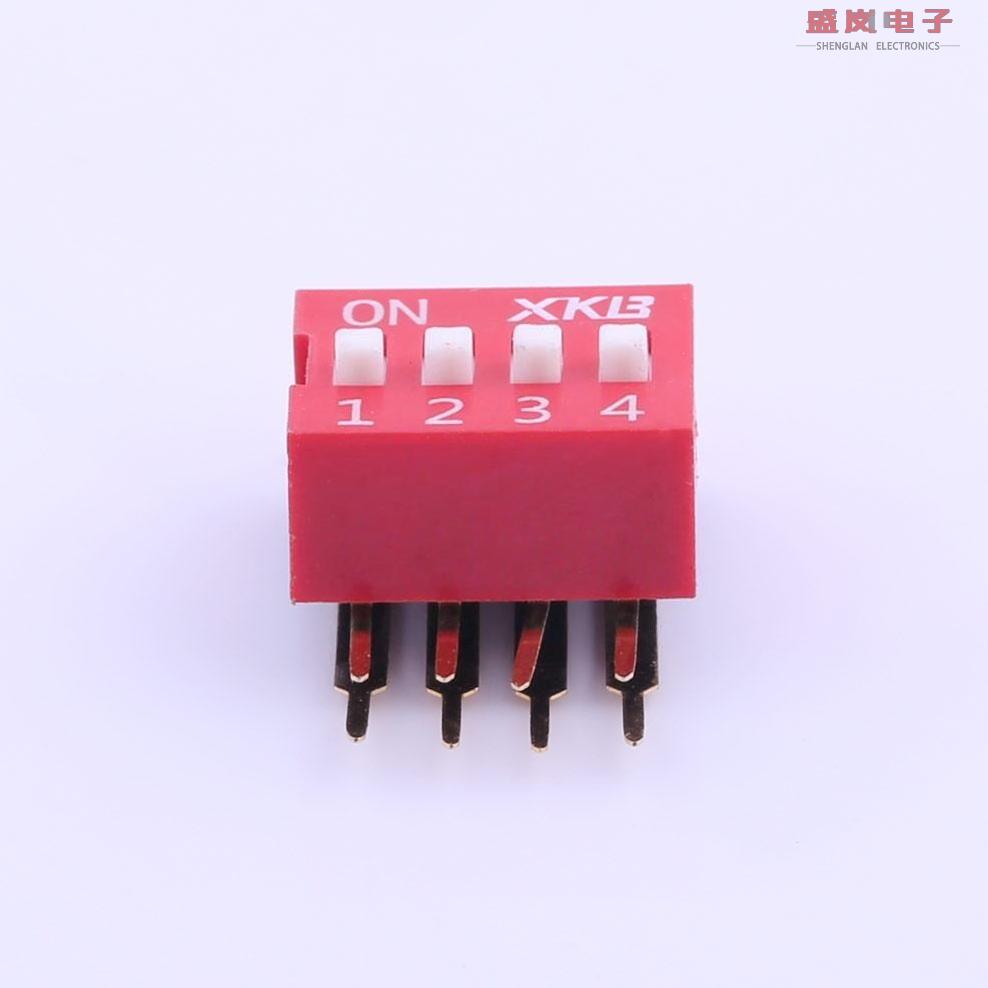 原装正品DA-04RP[拨码 间距2.54mm 4位