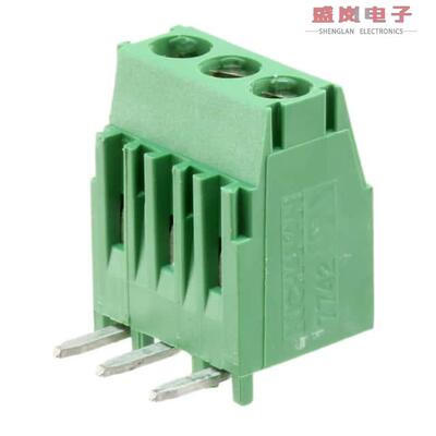 原装正品284414-3[TERM BLK 3P TOP ENTRY 3.5MM PCB]