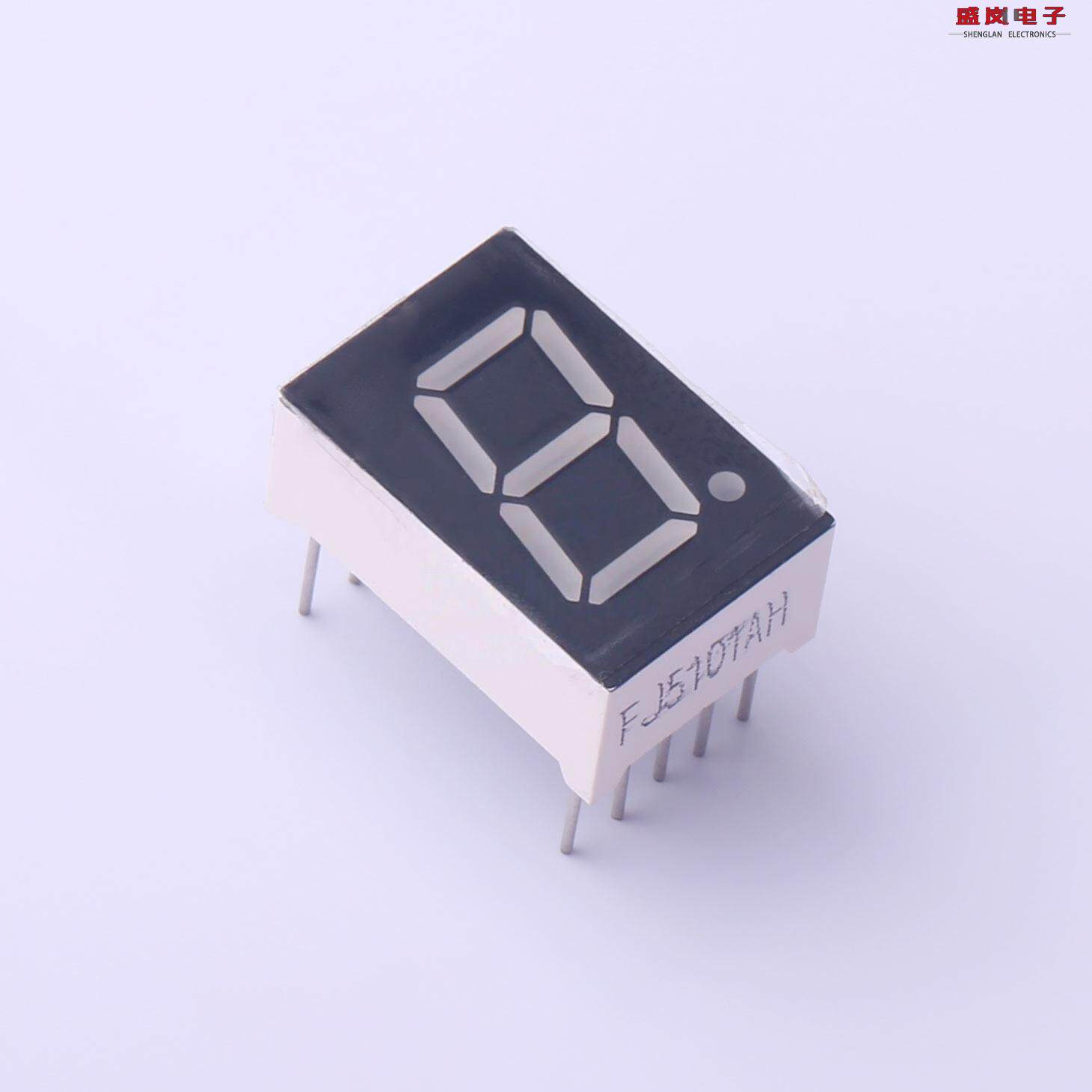 FJ5101AH 10PIN[一位0.5英寸红色共阴数码管双排脚]怎么样,好用不?