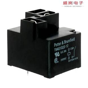 原装正品T9AV1L22-24[RELAY GEN PURPOSE SPST 30A 24V]