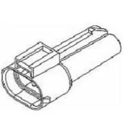 原装正品12059450[汽车 2P MALE BLACK 280 SERI