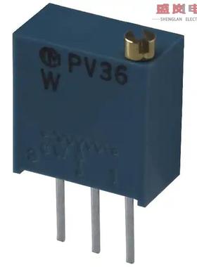 原装正品PV36W502C01B00[TRIMMER 5K OHM 0.5W PC PIN TOP]