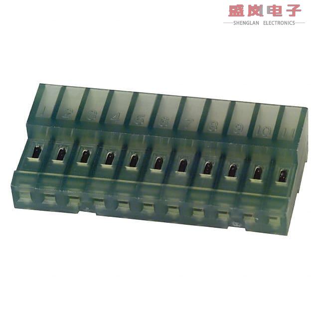 原装正品4-640443-1[CONN RCPT 11POS IDC 28AWG TIN]