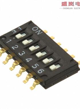 原装正品A6H-6101[SWITCH SLIDE DIP SPST 25MA 24V]