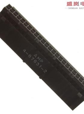 原装正品4-87631-2[CONN HOUSING 50POS .100 POL DUAL]