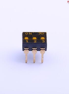 原装正品DSIC03THGET[2.54mm 3位低推贴胶 插件]