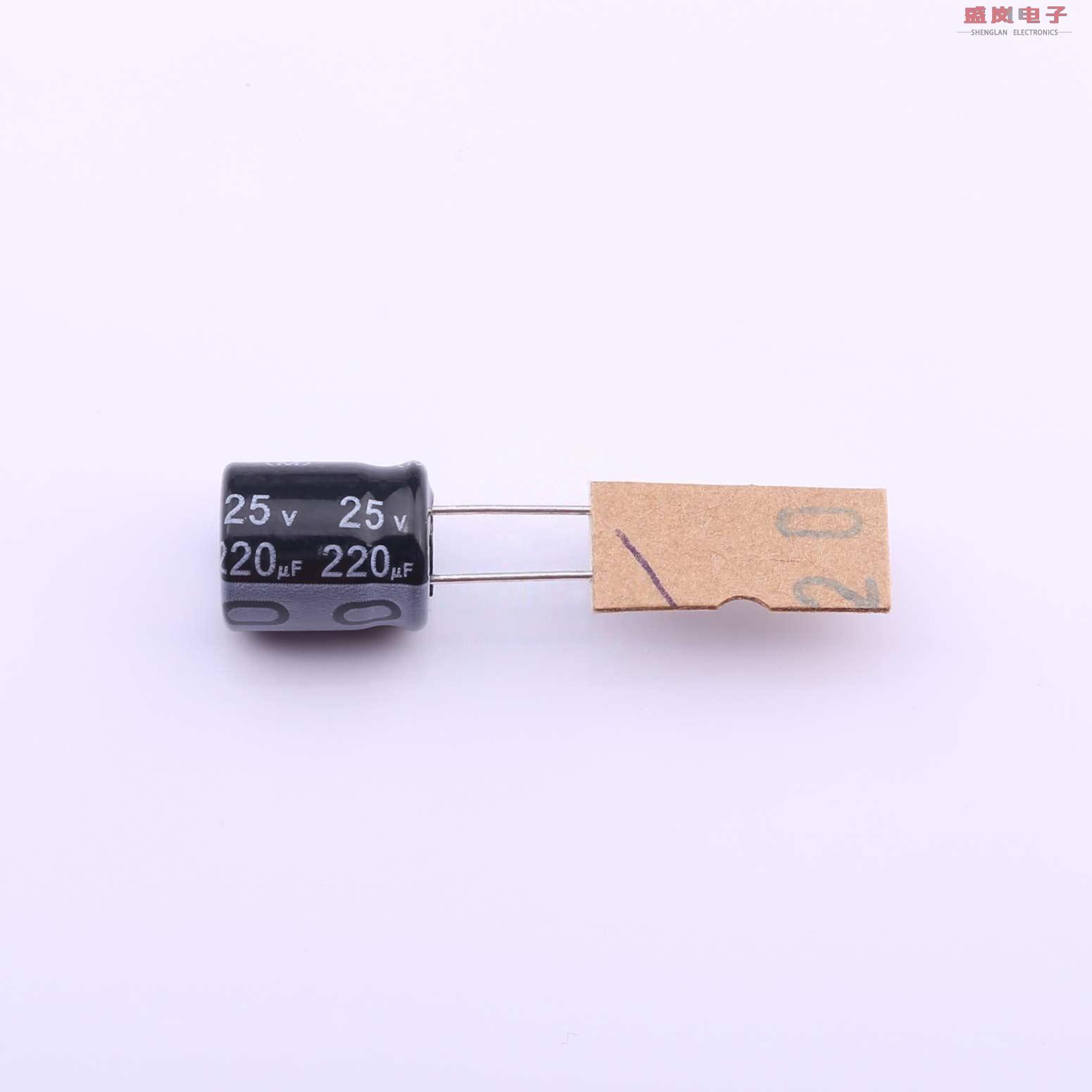 原装正品ECR1EGK221MFA100012[直插铝电解电容 20% - 2