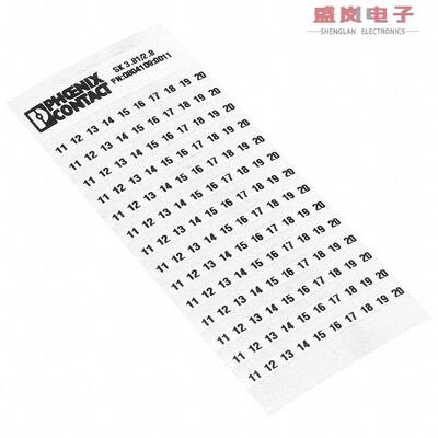 原装正品0804109:0011[ADHESIVE MARKER CARD 11-20]