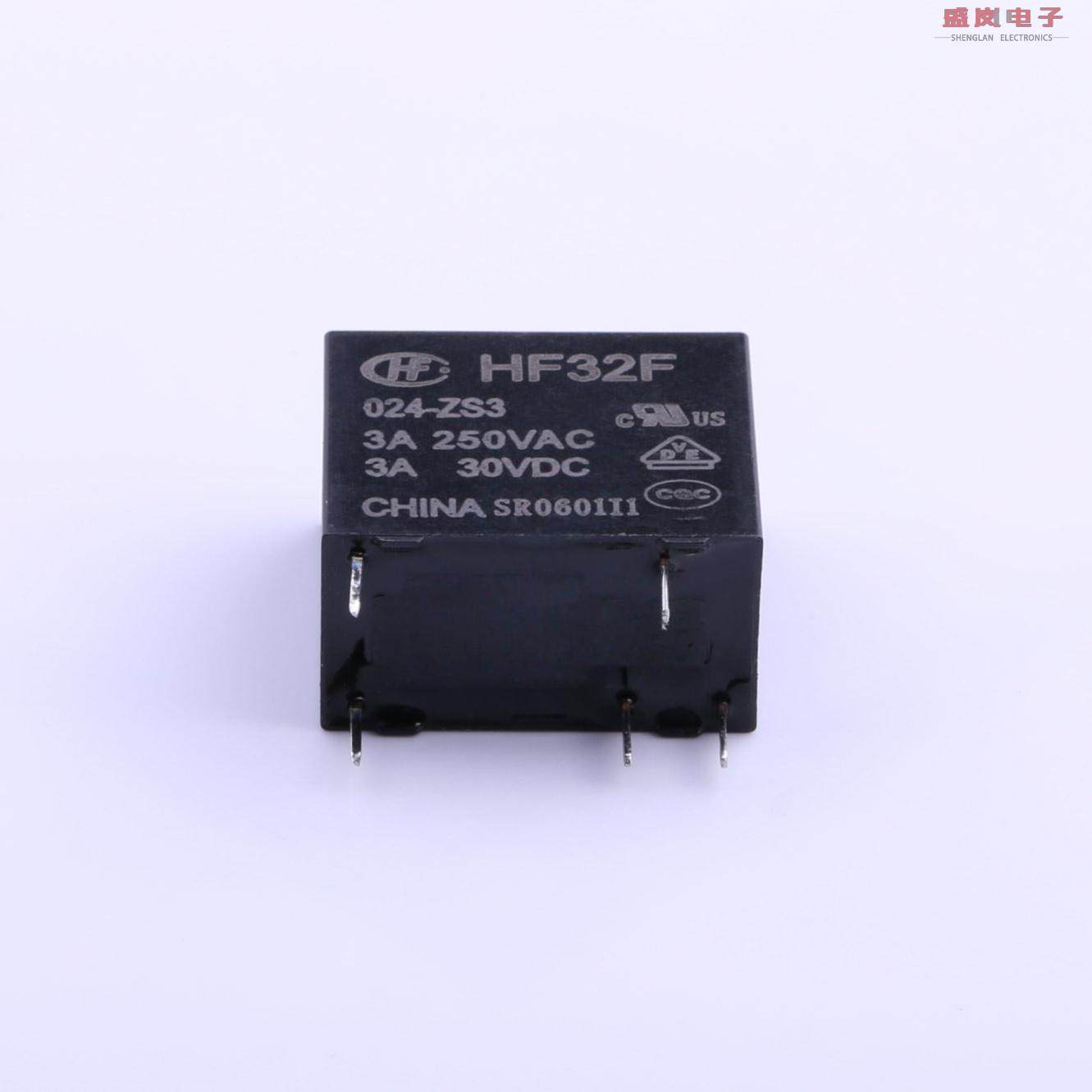 原装正品HF32F/024-ZS3[功率继电器 单刀双掷 SPDT 2