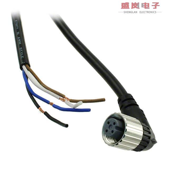 原装正品XS2F-M12PVC4A5M[CBL 4POS FMALE TO WIRE 16.4']