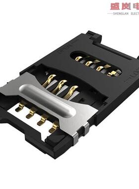 原装正品SIM5055-6-1-25-00-A[MINI SIM HINGED, 6P, S