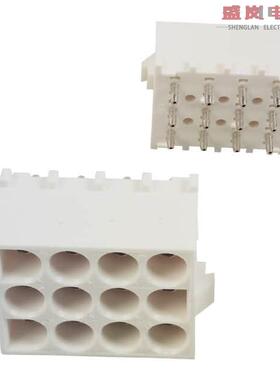 原装正品350433-4[CONN HEADER VERT 12POS 6.35MM]