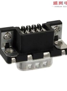 原装正品D09P13A4GX00LF[CONN D-SUB PLUG 9POS R/A SLDR]