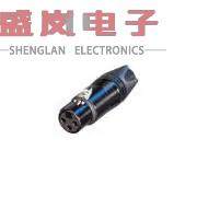原装正品NC3FXX-14-B-D[XLR  3P FEMALE CBL CON