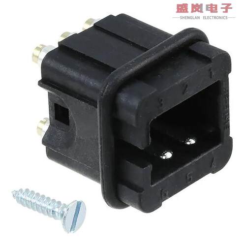 原装正品09700062616[INSERT MALE 6POS SCREW]