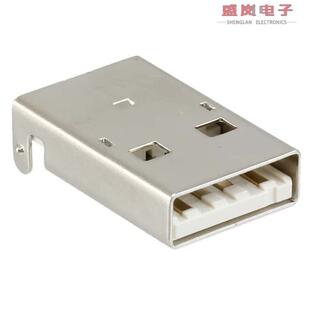 原装正品1-1734028-1[CONN PLUG USB2.0 TYPEA 4P SMD RA]