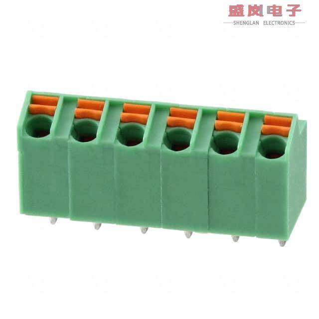 原装正品1752256[TERM B 6POS 25DEG 5MM PCB]