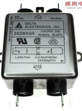 原装正品20DBAG5[LINE FILTER 115/250VAC 20A CHASS]