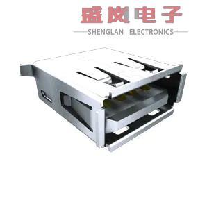 原装正品USB-B-S-F-B-TH-R[USB USB 2.0 Interfa