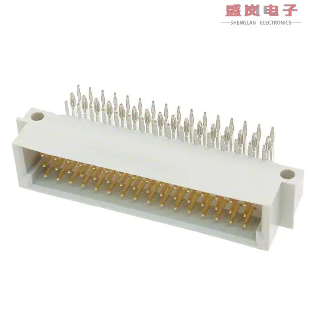原装正品216398-4[CONN DIN PLUG 48POS PCB RA GOLD]