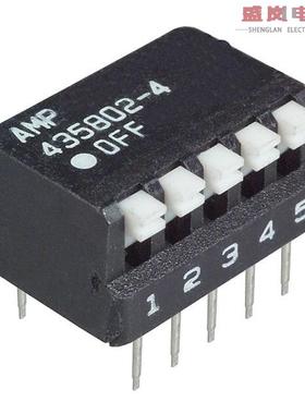 原装正品5435802-4[SWITCH PIANO DIP SPST 25MA 24V]