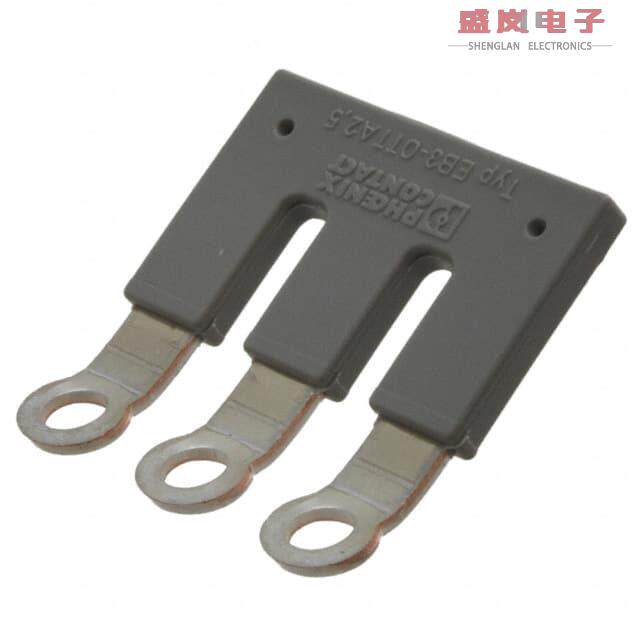 原装正品3026078[JUMPER TERM BLK 3POS RING]