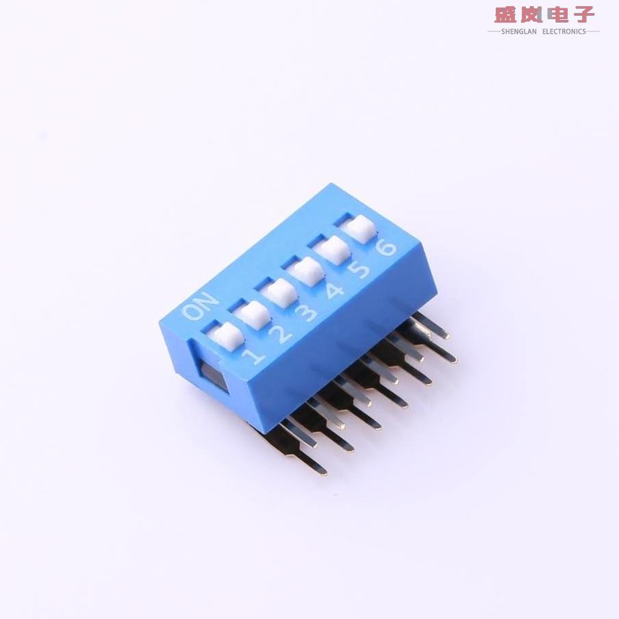 原装正品DA-06BLP[拨码 间距2.54mm 6