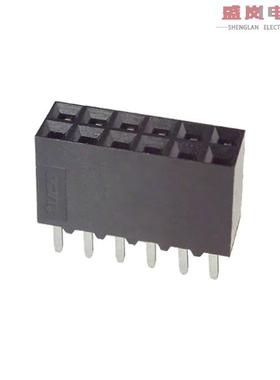 原装正品5-534206-6[CONN RCPT 12POS 0.1 GOLD PCB]