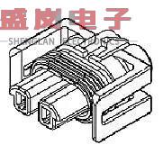 原装正品12162017[汽车 2P FM MD GRY CON ASY 1