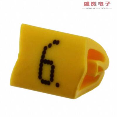 原装正品0800420:0006[WIRE MARKER SLIP-ON YELLOW]