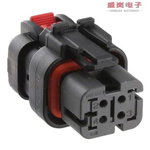 原装正品776487-2[CONN PLUG ASSY 4POS 14-18AWG GRY]