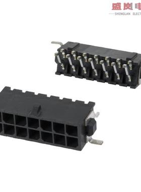 原装正品4-794629-4[CONN HEADER SMD R/A 14POS 3MM]