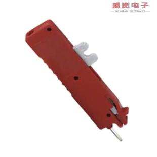 TEST 3001132 1POS RED PLUG BLK TERM CONN 正品 原装