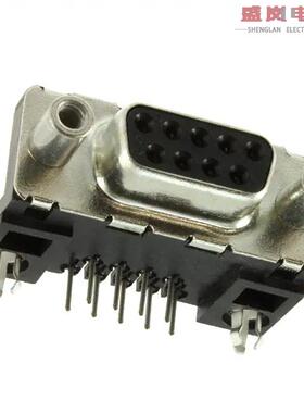 原装正品LD09S13A4GV00LF[CONN D-SUB RCPT 9POS R/A SLDR]