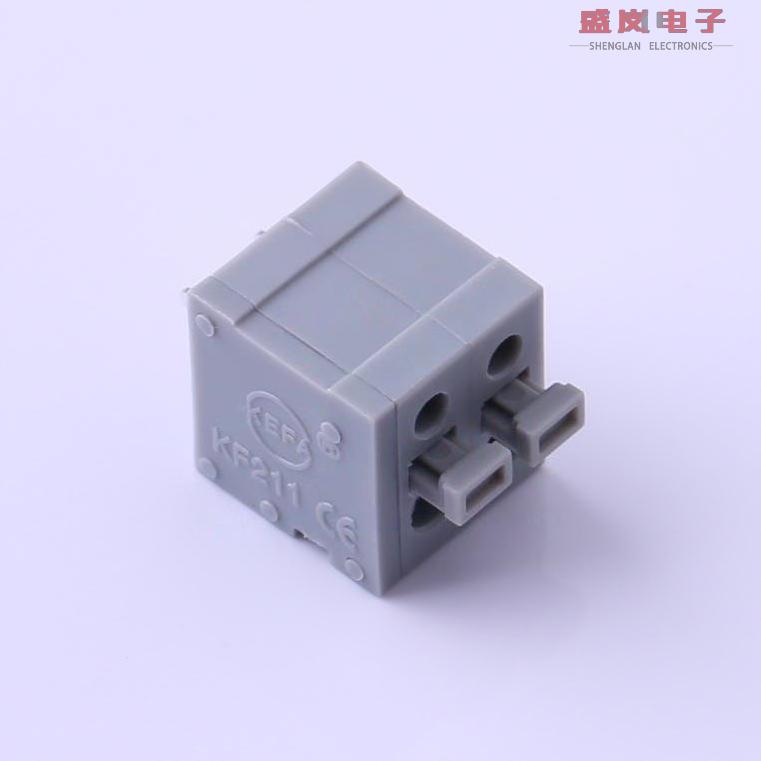 原装正品KF211V-5.0-2P[5mm 每排P数:2 铜 环保 直插 直针]