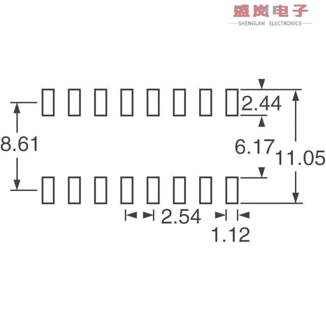 原装正品219-2LPSTR[SWITCH SLIDE DIP SPST 100MA 20V]