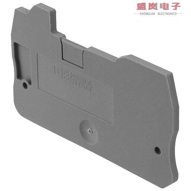 原装正品3206283[CONN TERM BLK END PLATE GRAY]