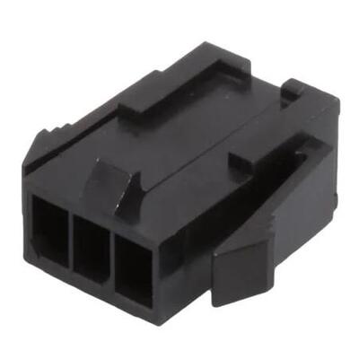 原装正品43640-0310[集管和线壳 Fit 3.0 Plug 3Ckt Gl
