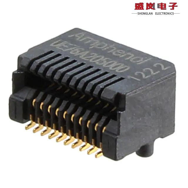 UE76-A20-5000T[CONN SFP+ RCPT 20POS SLD R/A SMD]连接器