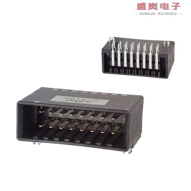 原装正品178307-3[CONN HEADER R/A 16POS 3.81MM]