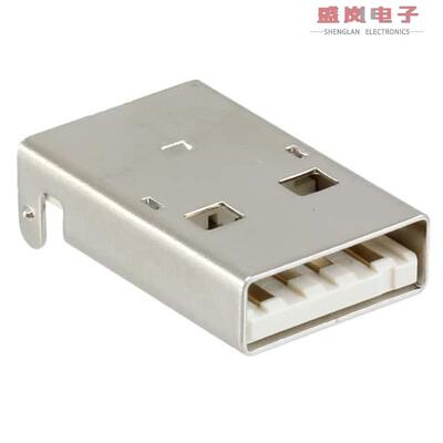 原装正品1-1734028-1[CONN PLUG USB2.0 TYPEA 4P SMD RA]